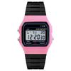 F-91W Analog Digital Motion LED Silicone Strap Multifunction Electronic Watch