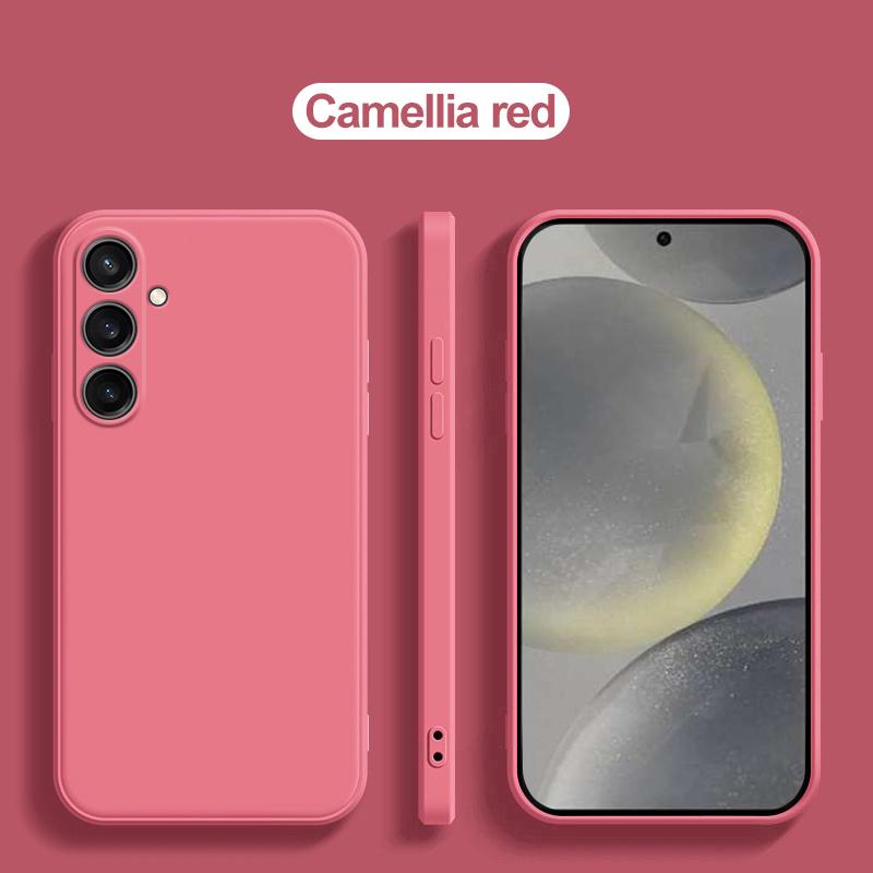 24 Ultra Plus S24Ultra Case Oringal Square Liquid Silicone Phone Case For Samsung Galaxy S24 S 24 Ultra Plus S24Ultra Soft Cover