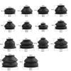 Ball Joint Kit 14pcs Universal Rubber Tie Rod End Suspension Steering Ball Joint Boots Dust Protector Cover Steering Accessory Replacement Kit
