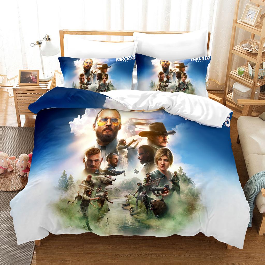 3D Digital Printing Quilt Set Three-Piece Far Cry