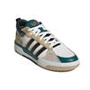 Adidas Neo 100Db Skórzane Casualowe Buty Skate Niskie Unisex Sneakersy Niebiesko-Zielone GX7145