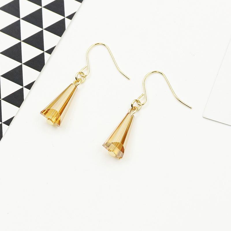 Retro Kreatywne Geometryczne Kolczyki Sztyfty z Diamentami i Perłami dla Kobiet