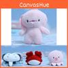 Cute Cartoon Ocean Creatures Plush Toy Devil Ray Crab Octopus Keychain For Bags