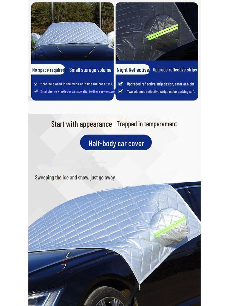 Geely Binyue Winter Front Windshield Cover - Anti-Frost, Snow, and Ice Protection