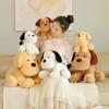Cartoon Soft Dog Stuffed Animal Plush Pillow Cute Puppy Companion Pet Toy Kawaii Home Decor Christmas Gift For Kids
