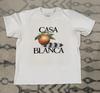 Casablanca Tennis Club Bílé tričko XL Unisex tričko