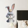Cartoon Easter Wall Stickers Kids Bedroom Living Room Home Decoration