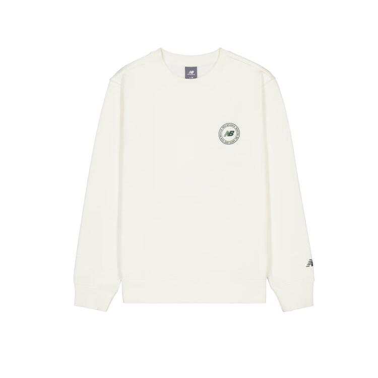 New Balance Sweatshirt Men s White AMT43366-CIC M