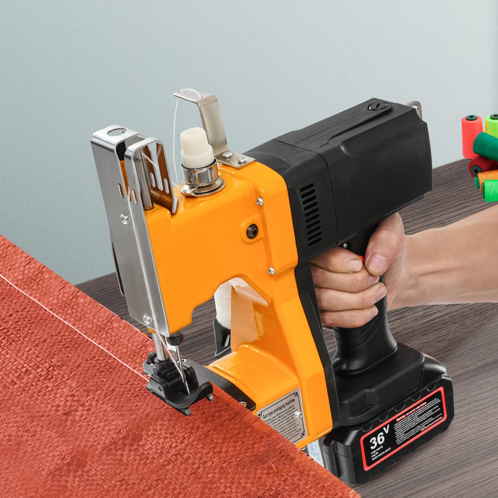 

36V 210W 2800-3200 стежков Аккумуляторная портативная мешкозашивочная машина, Высокоскоростная машина для зашивания мешков, Электрическая машина для сшивания мешков United States