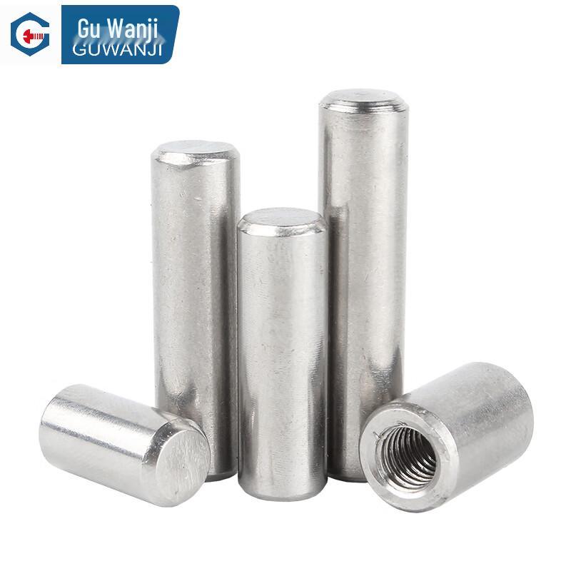 Guwanji 304 Stainless Steel Internal Threaded Cylindrical Dowel Pin