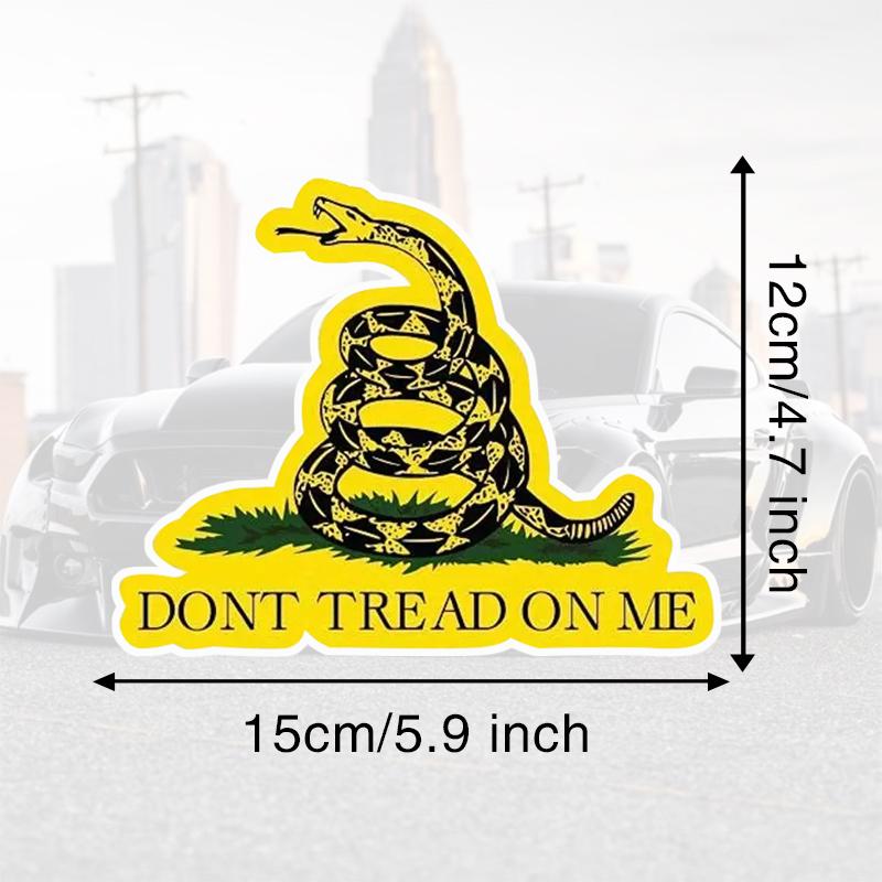 

DS09# 15x12 см Гадсден флаг не наступай на меня виниловая наклейка наклейка для автомобиля грузовика внедорожника фургона окна бампера и любой гладкой поверхности 15x12cm