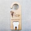 Elegant Tooth Fairy Door Hanger Handmade Encourage Brushing Teeth Board  Kids Room Decor