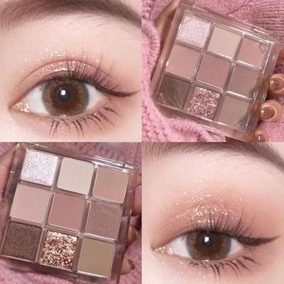 Pärlmutterlauvärv Glitter Maa Värvipalett Läikiv Meik Ojos, 20.20