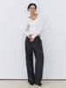 ETMON Unbalance Strap T-Shirt, Ivory