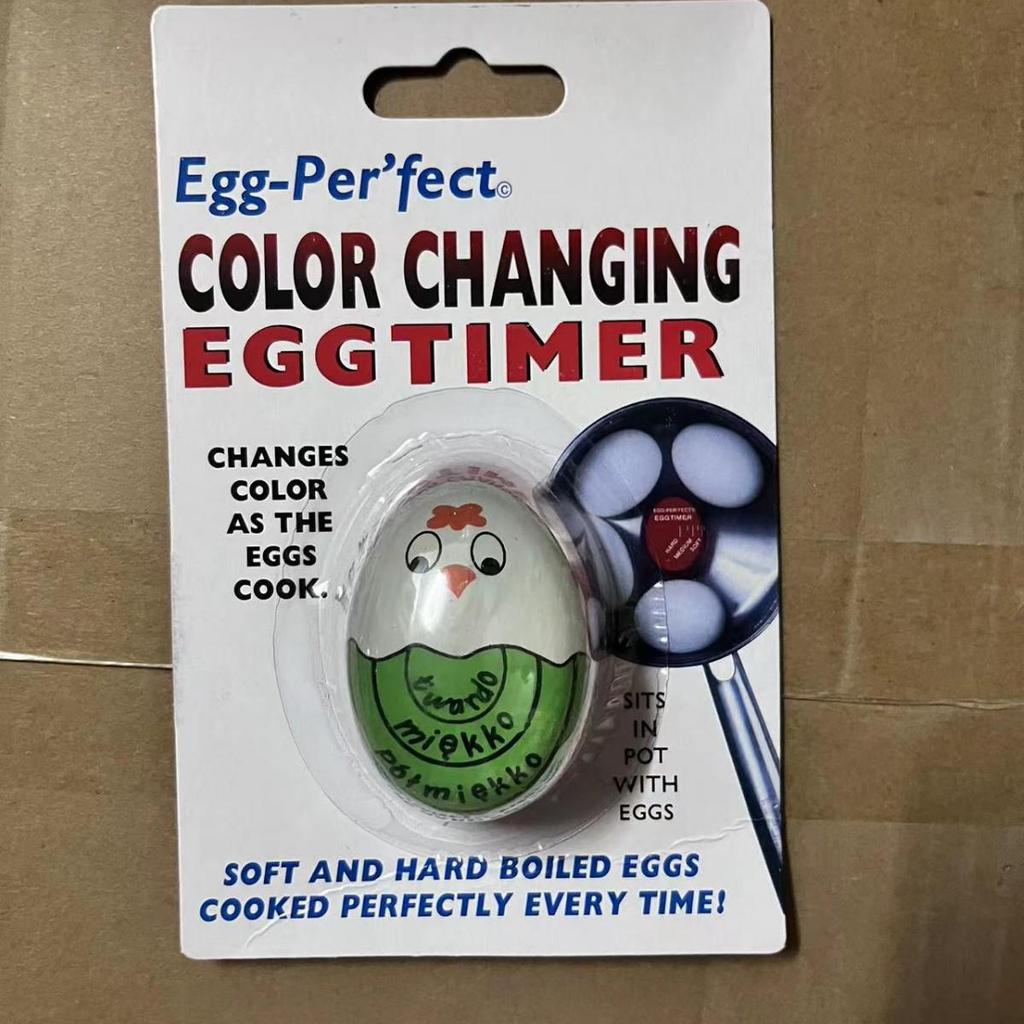 Creative Kitchen Egg Boiling Timer - Perfect for Soft-Boiled & Hot Spring Eggs, Ideal Gift