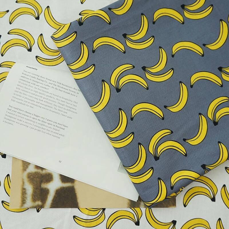 

Banana Tablecloth for Me (Rectangular 4-person) 105x175 (2 colors) ivory