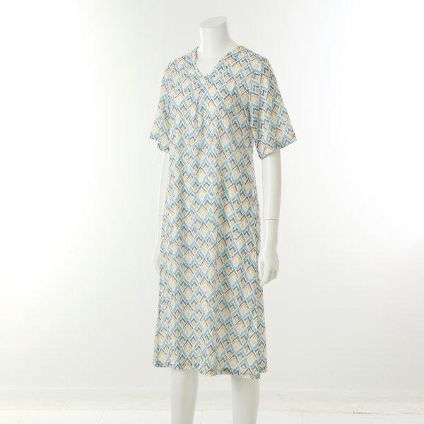 Venus Geometric Print Night Dress Vevs118l