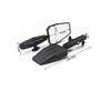 Universal Aluminum Rearview Mirror, Motorcycle Parts for Suzuki Kawasaki Sport, Dirt Pit Bike