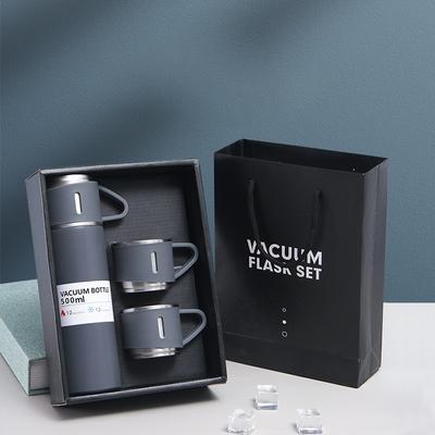 High-End Business Vacuum Cup Gift Gift Set 304 Stainless Steel Men's Car Portable Water Cup