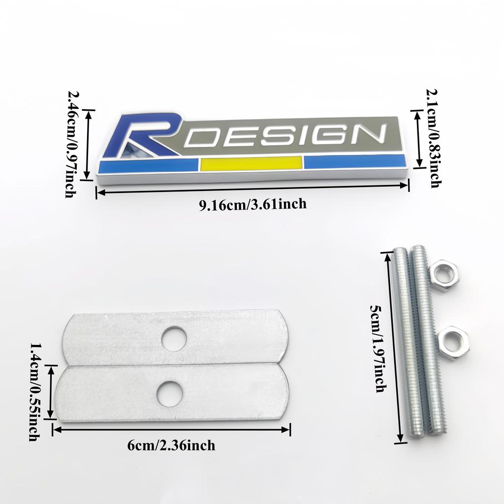 1 szt. Emblemat na przedni grill samochodu, Naklejka z emblematem na karoserię samochodu dla C30 C40 C70 S40 S60 S80 S90 V40 V50 V60 V70 XC40 XC60 XC70 XC90