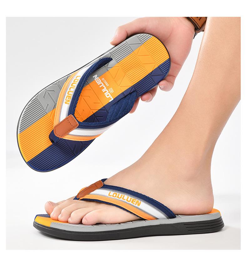 Infradito Casual da Spiaggia Antiscivolo di Alta Gamma da Uomo