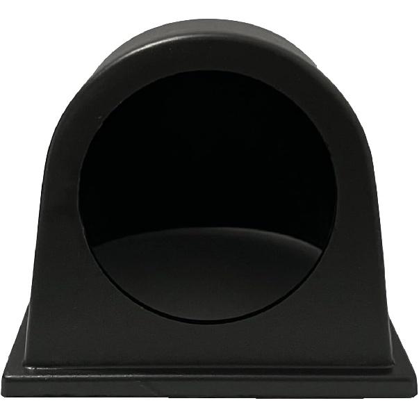 Black Universal 2" 52mm Single 1 Hole Dash Gauge Console Dashboard Pod Holder