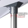 Satellite Dish Support Holders Bracket Adapter Structure Easy Installation for Gen 3 Outdoors Enthusiasts Quick Assembly
