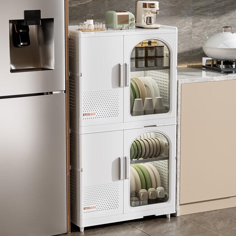 PINYU Covered Kitchen Dish Drying Rack & Storage