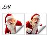Large Santa Window Poster Creative Claus Static Cling Glue‑Free Christmas Glass Sticker Waterproof Seasonal Decorations Reusable Holiday Decor for