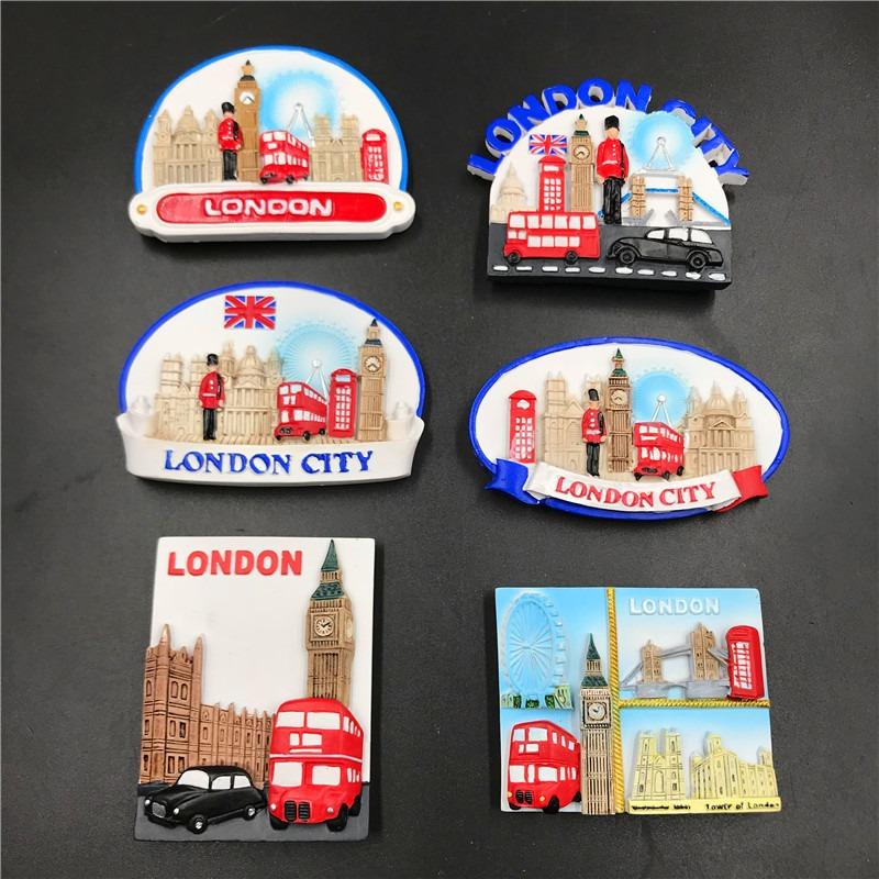 Great Britain Fridge Magnets England London Travelling Souvenirs Home Decor Tower Bridge Big Ben Fridge Stickers Birthday Gifts