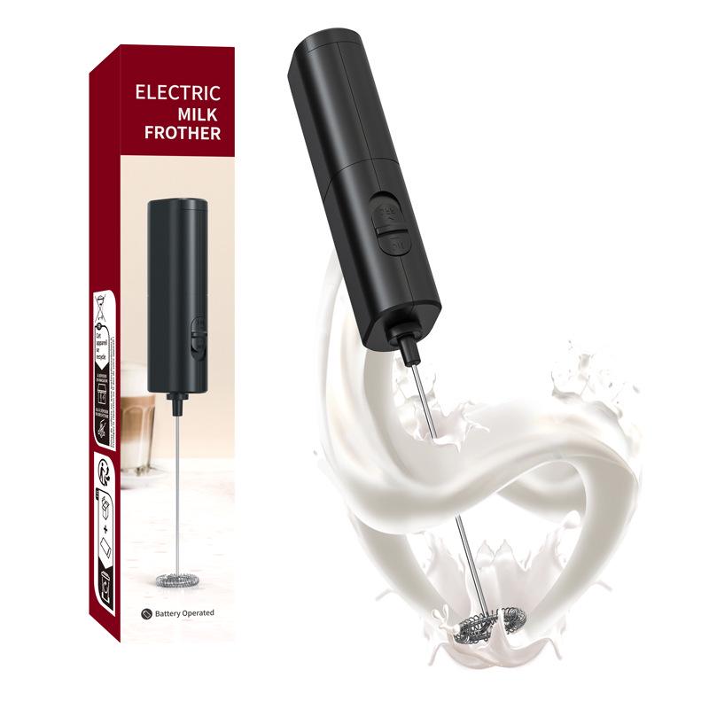 Mini Portable Electric Milk Frother for Home Use - Handheld Mixer & Whisk Electric Frother