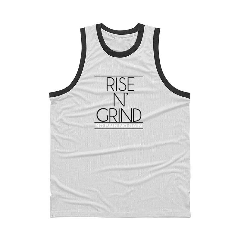 

Muscleguys, летняя уличная спортивная жилетка для бега, мужская облегающая повседневная дышащая футболка без рукавов из полиэстера, впитывающая пот, бодибилдинг XXL белый