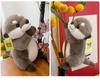 Adorable Otter Plush Toy Pendant – Cute Marmot Figurine Ornament Gift