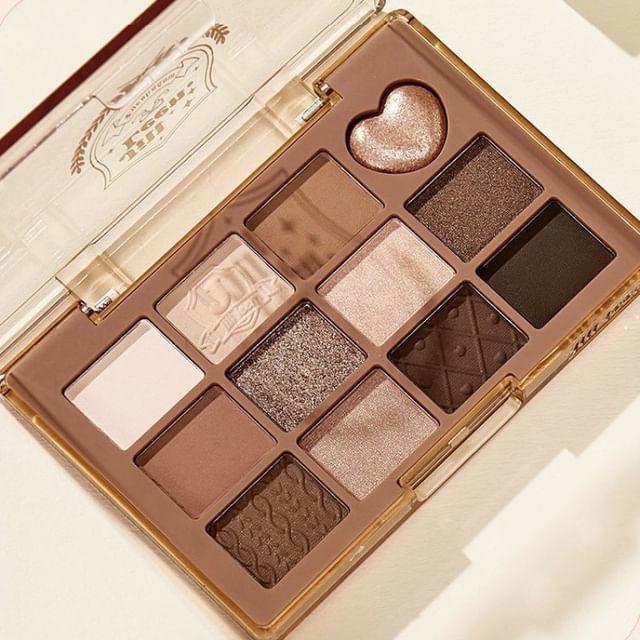 JILL LEEN - Multi Eyeshadow Palette - Misty Brown Plate