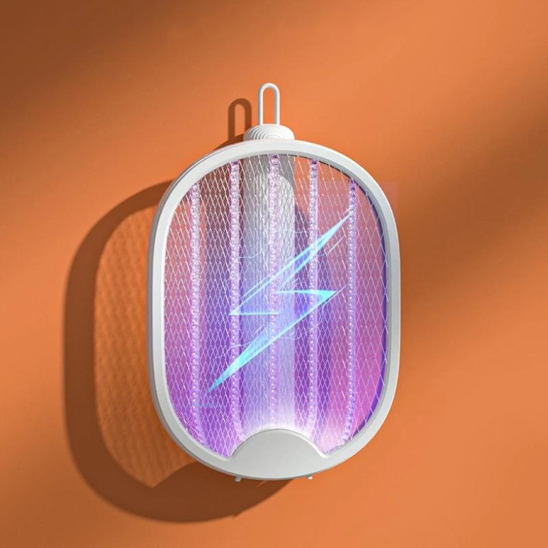 Foldable Electric Mosquito Killer Fly Swatter Trap Usb Rechargeable Mosquito Light Insect Killer With Uv Light