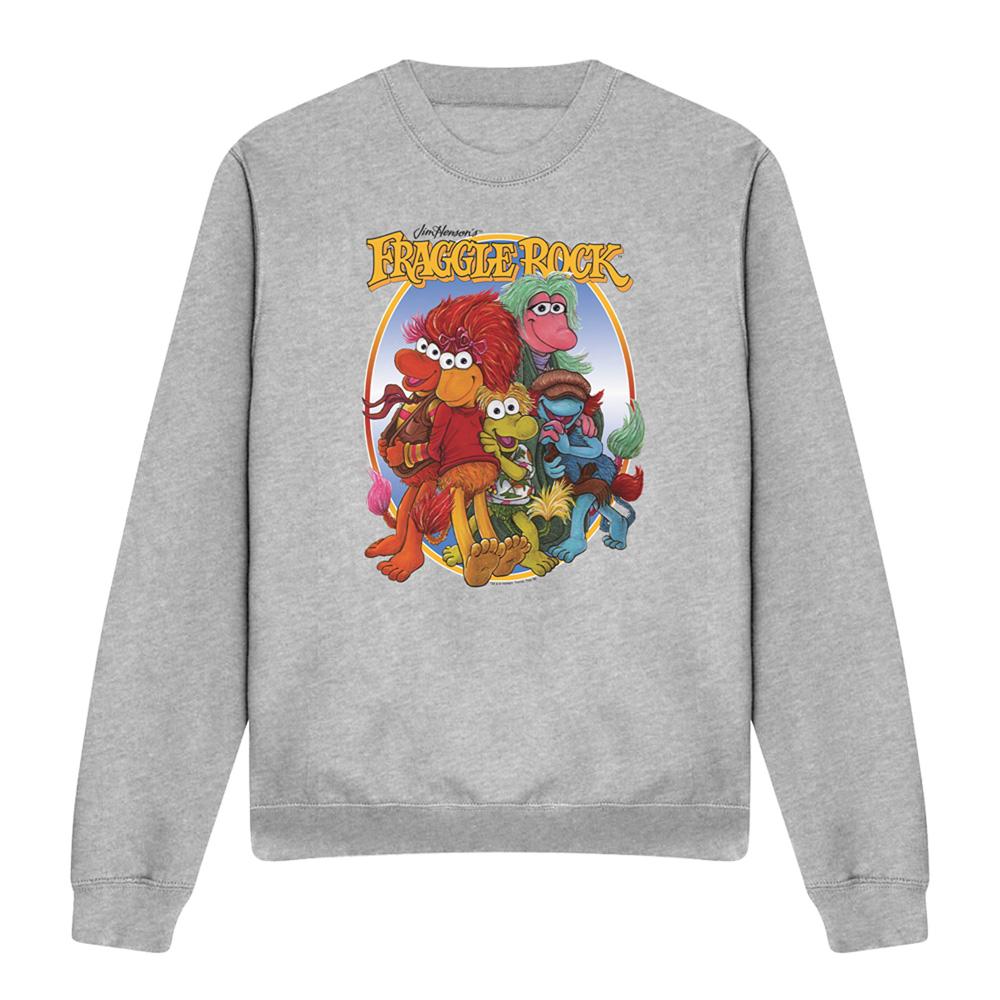Fraggle Rock Unisex Adult Group Hug Sweatshirt