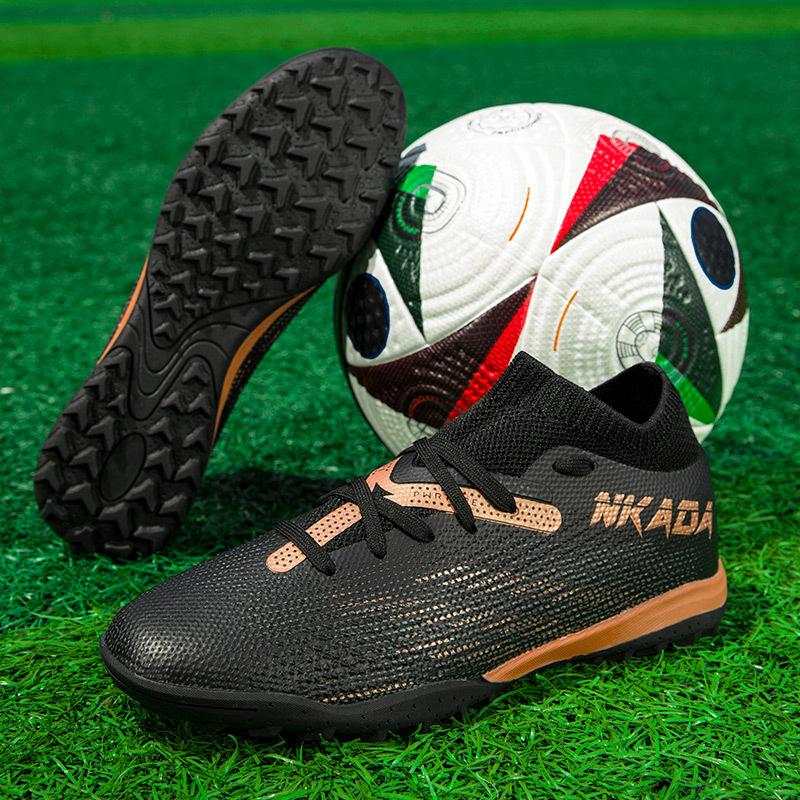 

C Romsey X19 Дышащие Assassin 15 Футбольные бутсы для искусственной травы Мужские и женские Шипы Crush TF Студенческие Детские Falcon 45