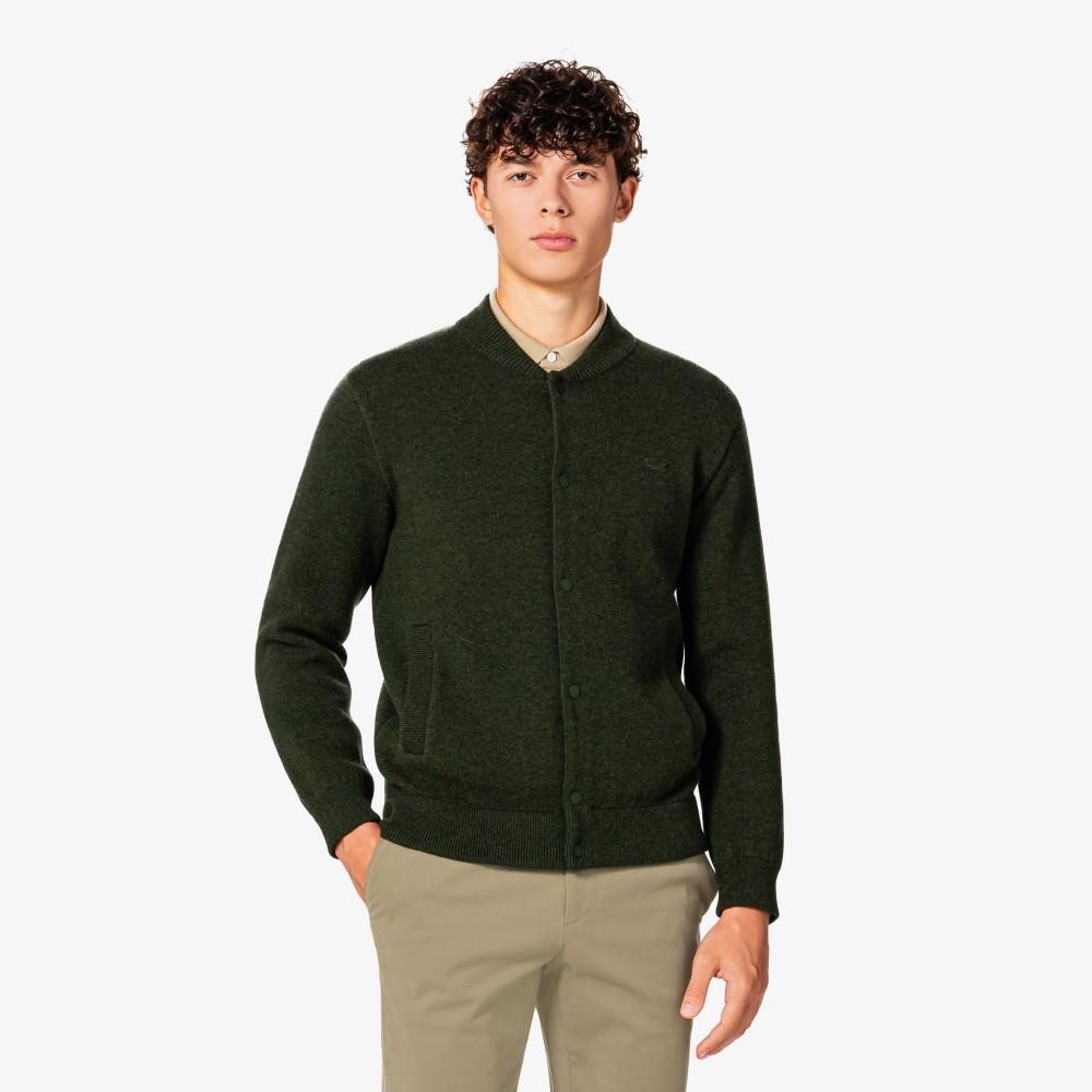 [lacoste] Men's Double-Face Stadium Cardigan AH331E-55NL7A