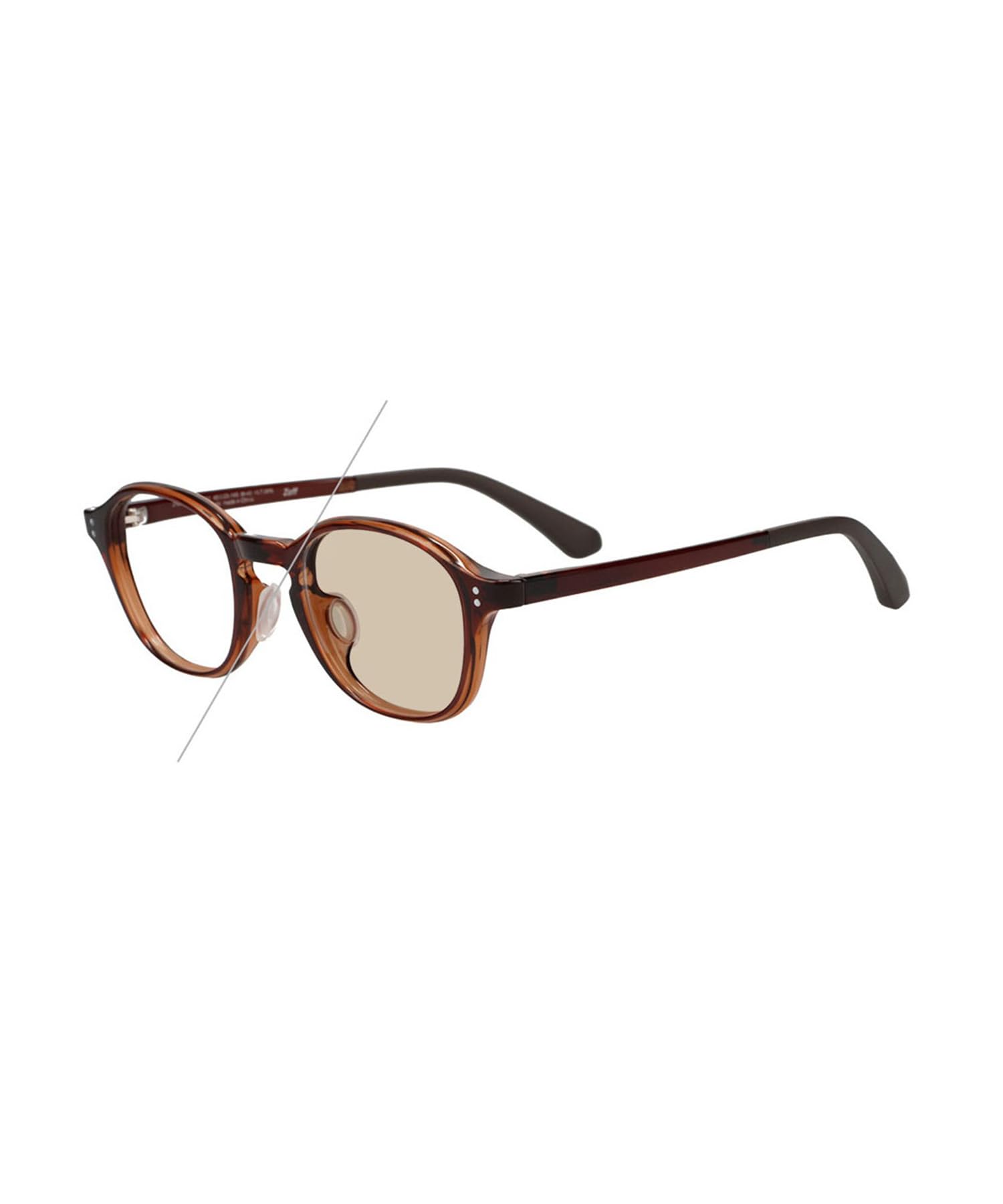 

Wellington Type Photochromic Sunglasses OUTDOOR Lens density changes depending on the amount of UV rays Photochromic UV for fashionable [Zoff] (Brown