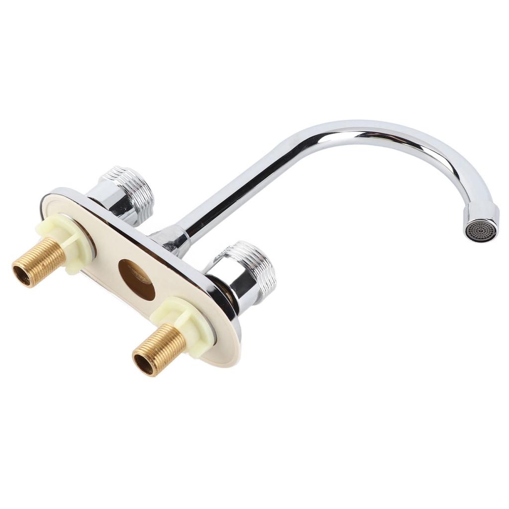 2 Handle Bathroom Faucet Water Saving Hot Water Centerset Bathroom Faucet for Kitchens Bath Basin