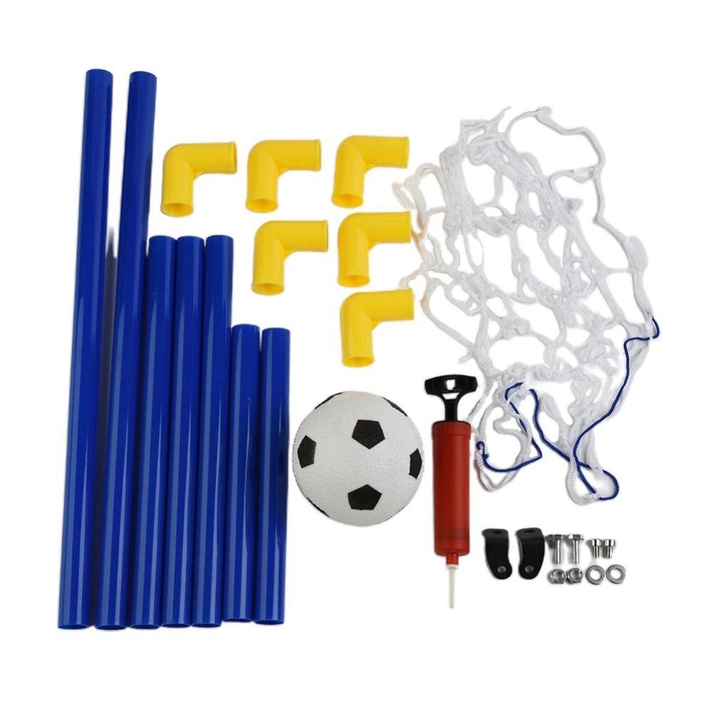 High-Strength Frame Kids Soccer Goal Removable Net Indoor Soccer Post Frame Kit  Indoor Practice