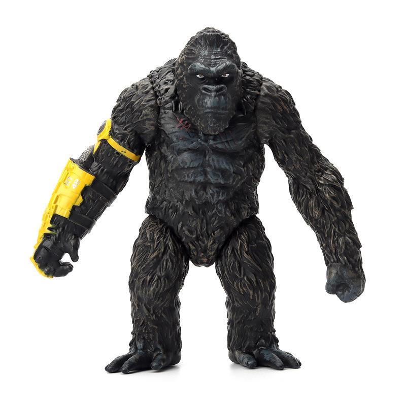 

2 Styles King Kong Gorilla Articulated Joints Moveable Action Figure Vinyl Doll Collection Model Toys No Box