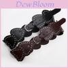 Punk Style Heart Shaped Rivet Belt For Women High Waist Streetwear Accessories