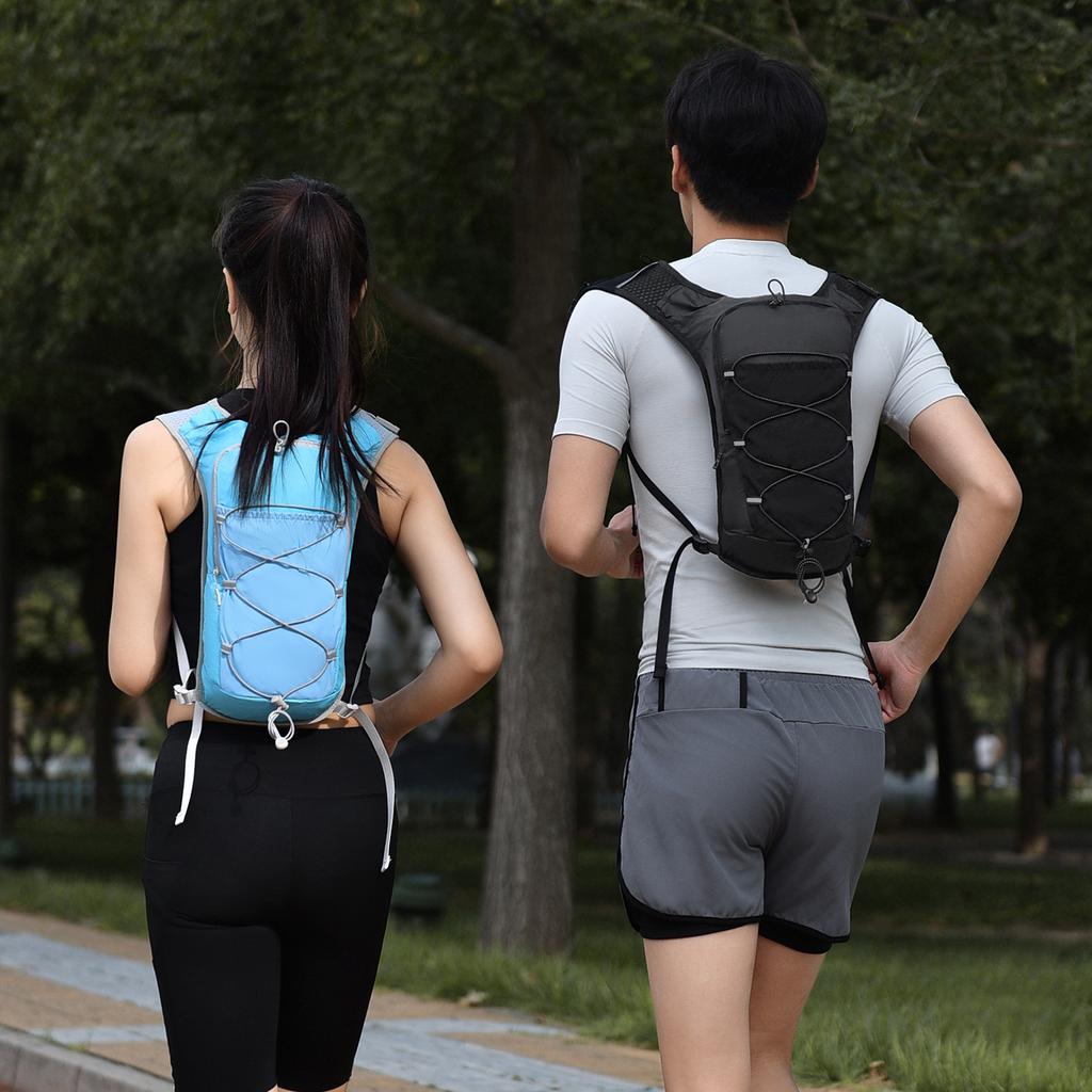 Outdoor Running Backpack Multifunctional Sports Backpack Mountaineering Waterproof Mountaineering Camping Hiking Marathon Water Bag Backpack