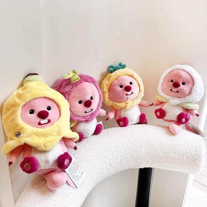 Cute Loopy Cartoon Fruit Headwear Series Plush Doll Plush Doll Bedroom Ornament Creative New Birthday Gift Holiday Gift