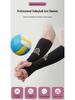 Volleyball Arm Guards: Breathable Compression Sleeves with Elastic Anti-Collision Padding.