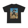 Power Rangers And Scream Funny Graphic T-Shirt Comfy Cotton Tee Brand NEW Unisex T-Shirt