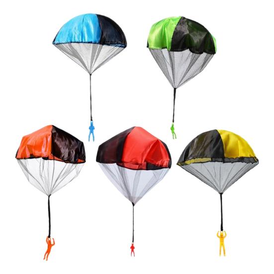 Esernyős Játék Katona Figurával Gubancmentes Gyerek Esernyő Szabadtéri Játékhoz Elősegíti a Kéz-Szem Koordinációt Könnyű Dobás és Elkapás Esernyős Játék