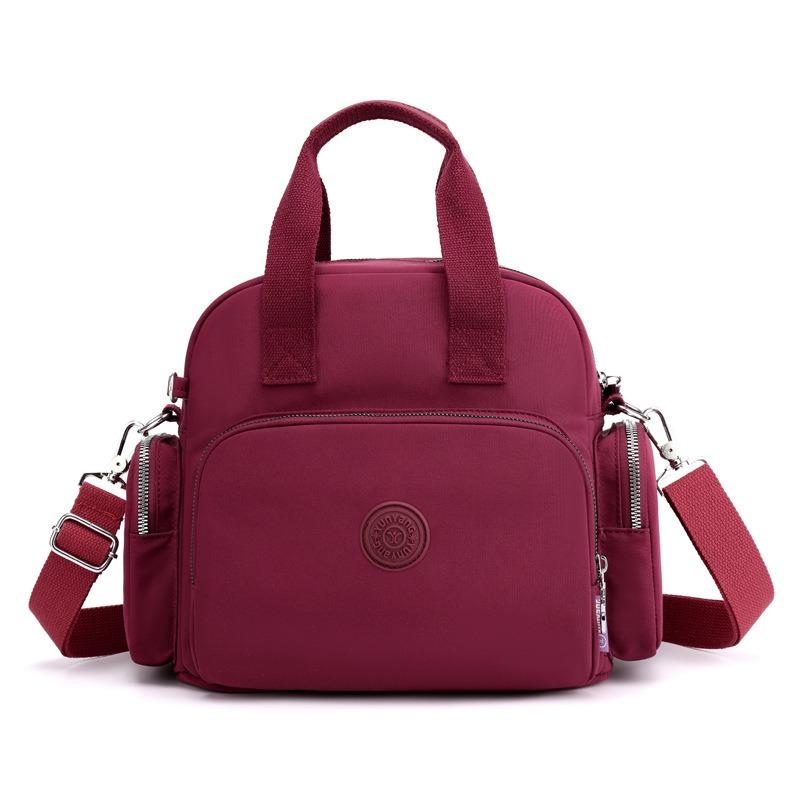 

Ручна сумка для покупок, дорожня одноплечова сумка, модна та легка сумка через плече бордовий