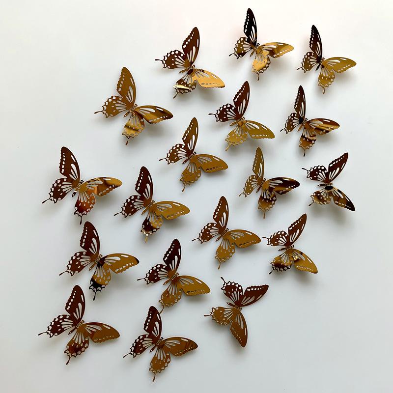 Colorful Metal Butterfly Hanging Decoration for Kindergarten, Mall, Jewelry Store, or Pastoral Corridor